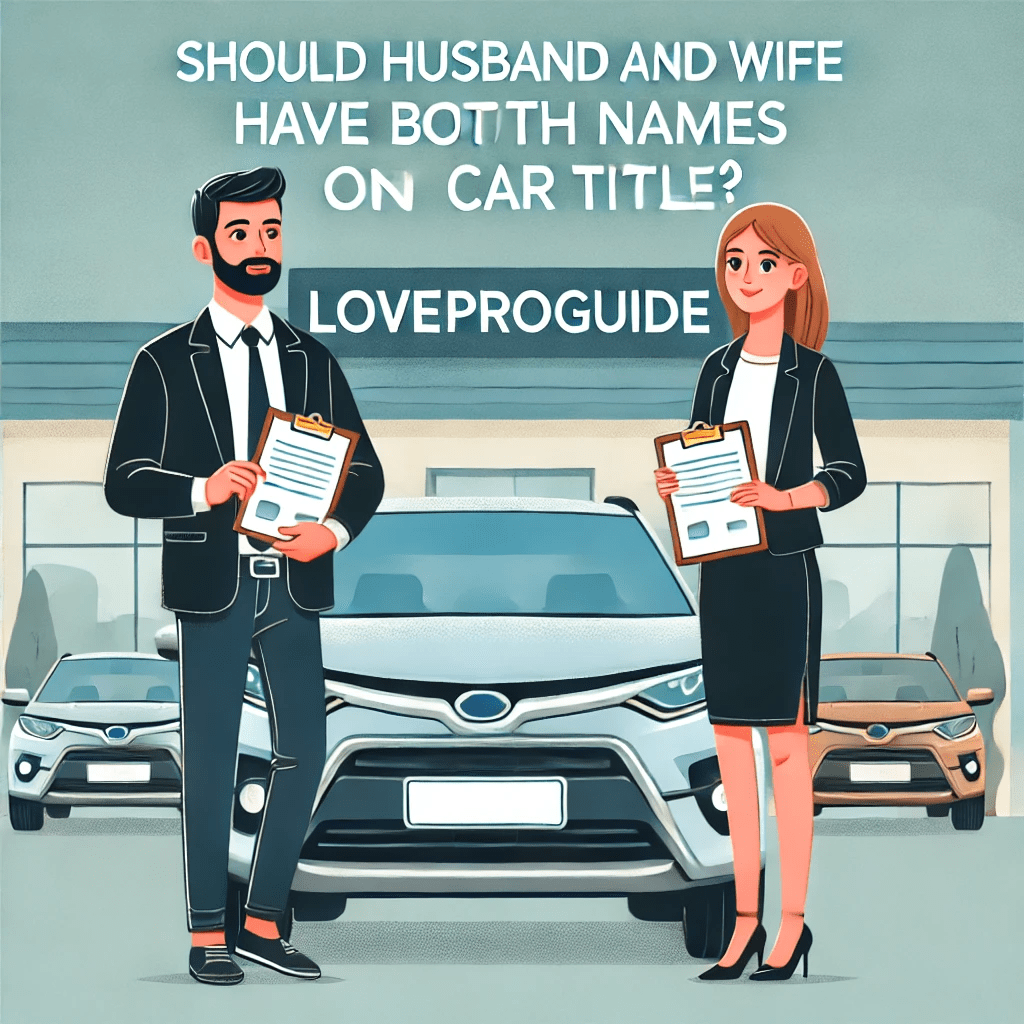 Should Husband and Wife Have Both Names on Car Title?